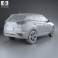 Hyundai ix25 2014 3d model