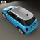 Mini Cooper S 5-door 2014 3d model