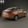 Ford Escort 2014 3d model