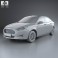 Ford Escort 2014 3d model