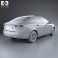 Ford Escort 2014 3d model