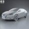 Nissan Lannia 2014 3d model