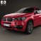 BMW X6 (F16) M sport package 2014 3d model