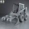 Caterpillar 226B Skid Steer Loader 2014 3d model