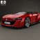 Volkswagen GTI Roadster 2014 3d model