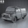Bedford CA Panel Van 1965 3d model