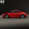 Porsche Cayman GTS 2014 3d model