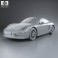Porsche Cayman GTS 2014 3d model