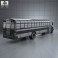 GMC B-Series School Bus 2000 3d model