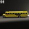 GMC B-Series School Bus 2000 3d model