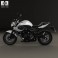 Yamaha XJ6 2009 3d model