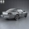 Acura Vigor 1991 3d model