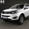 Chery Tiggo 5 2014 3d model