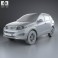 Chery Tiggo 5 2014 3d model