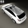 Lexus RX Google Self-driving 2013 3d model