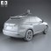 Lexus RX Google Self-driving 2013 3d model