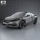 Honda Civic coupe 2014 3d model
