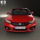 Honda Civic coupe 2014 3d model