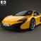 McLaren 650S Spider 2015 3d model