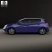 Nissan Pulsar hatchback 2014 3d model