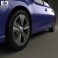 Nissan Pulsar hatchback 2014 3d model