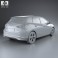 Nissan Pulsar hatchback 2014 3d model