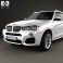BMW X3 M Sport Package (F25) 2014 3d model