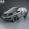 Honda Mobilio 2014 3d model