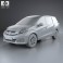 Honda Mobilio 2014 3d model