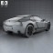 Kia GT4 Stinger 2014 3d model