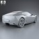 Kia GT4 Stinger 2014 3d model