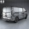 Renault Trafic Passenger Van 2014 3d model