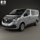 Renault Trafic Passenger Van 2014 3d model