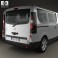 Renault Trafic Passenger Van 2014 3d model
