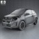 Citroen C1 3-door 2014 3d model
