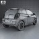 Citroen C1 3-door 2014 3d model
