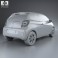 Citroen C1 3-door 2014 3d model