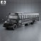 Blue Bird Vision School Bus 2014 3d model