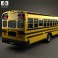Blue Bird Vision School Bus 2014 3d model