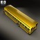 Blue Bird Vision School Bus 2014 3d model