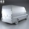 Peugeot Boxer L2H2 2014 3d model