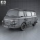 Barkas B1000 KB 1961 3d model