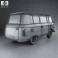 Barkas B1000 KB 1961 3d model