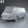 Barkas B1000 KB 1961 3d model