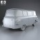 Barkas B1000 KB 1961 3d model