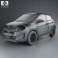 Citroen C1 5-door 2014 3d model