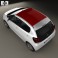 Citroen C1 5-door 2014 3d model