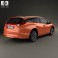 Honda Civic tourer 2014 3d model