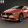 Honda Civic tourer 2014 3d model