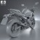 Yamaha XJ6 2014 3d model